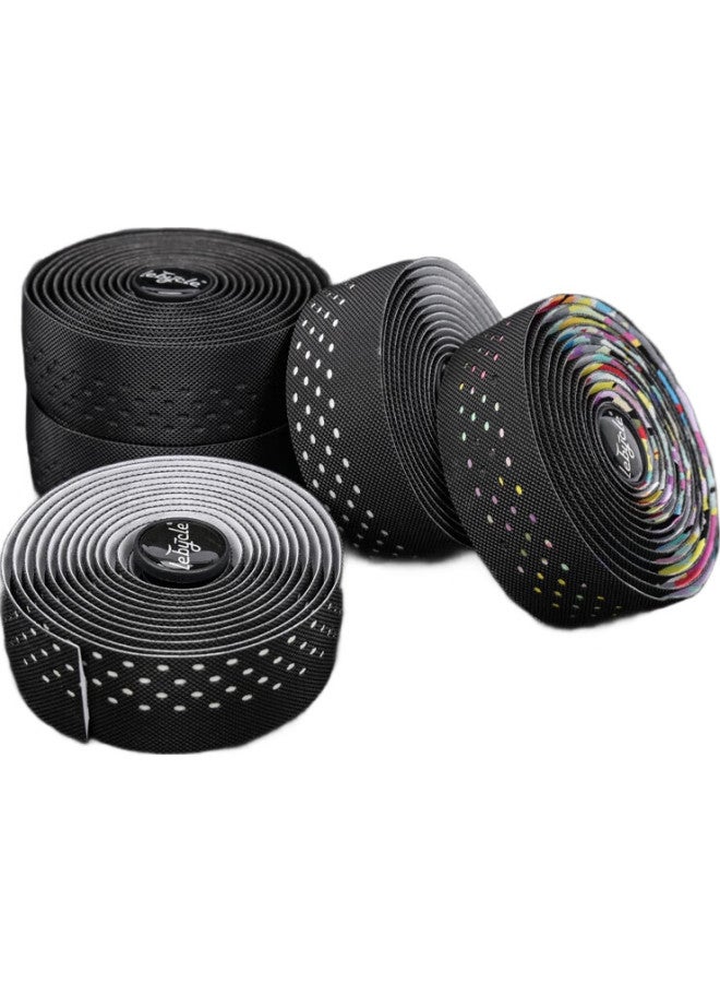 LeBycle Bicycle Handlebar Tape, Road Bike Grip Tape, Colorful Wear-Resistant Anti-Slip Cycling Equipment, Handlebar Wrap, Accessories, Breathable, Durable, Wear-Resistant, Shock-Absorbing, Pu Leather + Eva Filling - Image 3