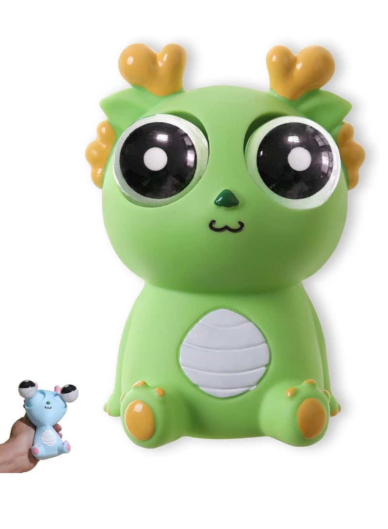 general 2024 Squeeze Stress Relief Toy Eye Popping Dragon Funny Eyeball Burst Toys Pop Out Eyes Toy for Birthday Gifts,Party Favors,Ideal Gift for All Occasions,Green - Image 1