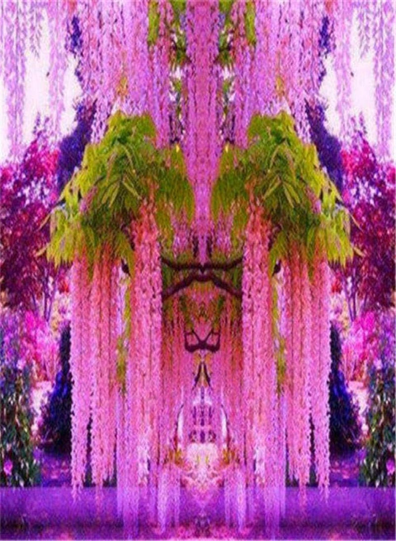 جي جوت مجموعة بذور زهور الحديقة، زهور الوستارية - 5 كبسولات + دهون، بذور زهور الزينة - Image 1