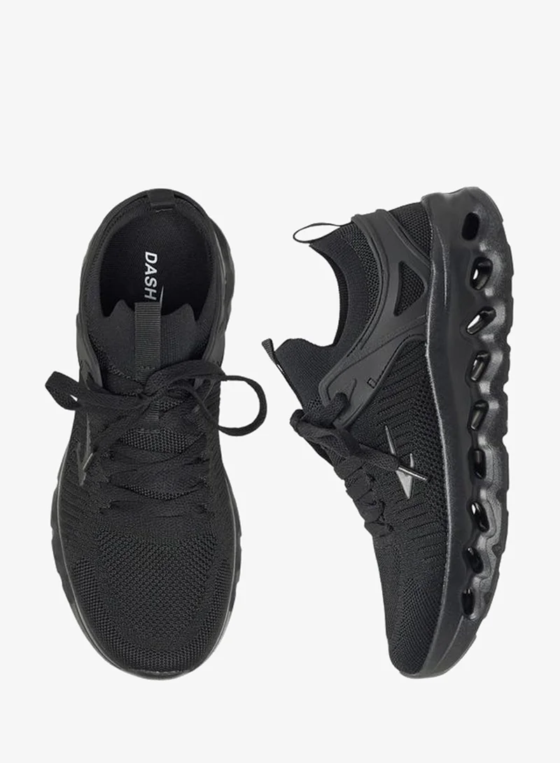 Dash BLACK Women Lace-Up Sports Shoes for Women | Best Price UAE