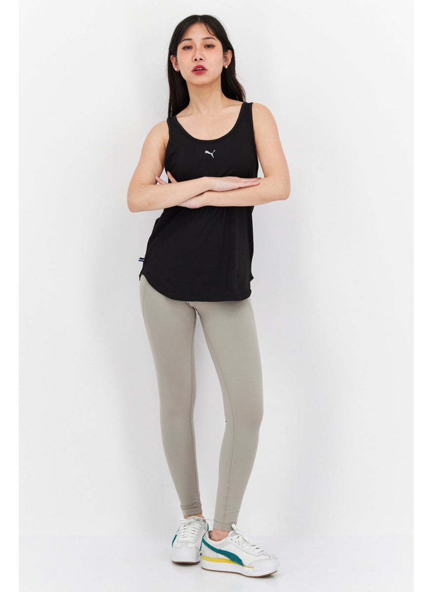 PUMA Women Sportswear Fit Sleeveless Training Top, Black  - Image 3