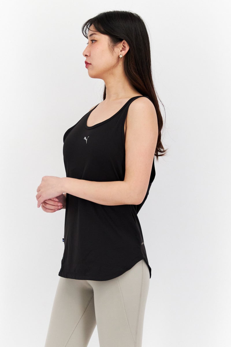 PUMA Women Sportswear Fit Sleeveless Training Top, Black - Image 4