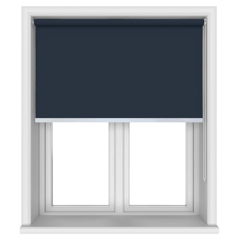 Colornest 100 Blackout Roller Blinds for Windows 36 Inch W X 84 Inch L RollUp Shades Sun UV Protection for Home Office Navy Heavy Duty in 38 MM Pole - Image 5