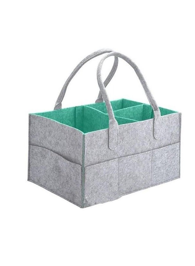 Baby Diaper Organizer Basket Nursery Diapers Table Durable Nappy Changing Bag  - Image 5