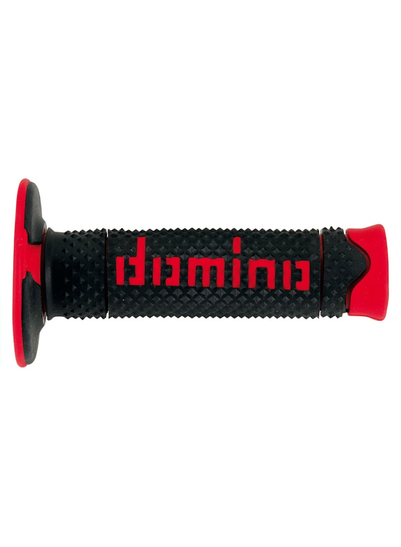 دومينو مقابض Domino Racing A260 للقيادة على الطرق الوعرة – أسود/أحمر - Image 2