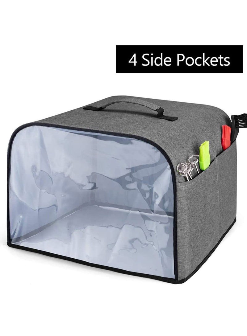 Air Fryer Cover, Toaster Cover, Kitchen Dust Cover for Ninja Foodi Grill, Durable Home Kitchen Air Fryer Cover Suitable for kitchen, clean and easy to clean  - Image 4