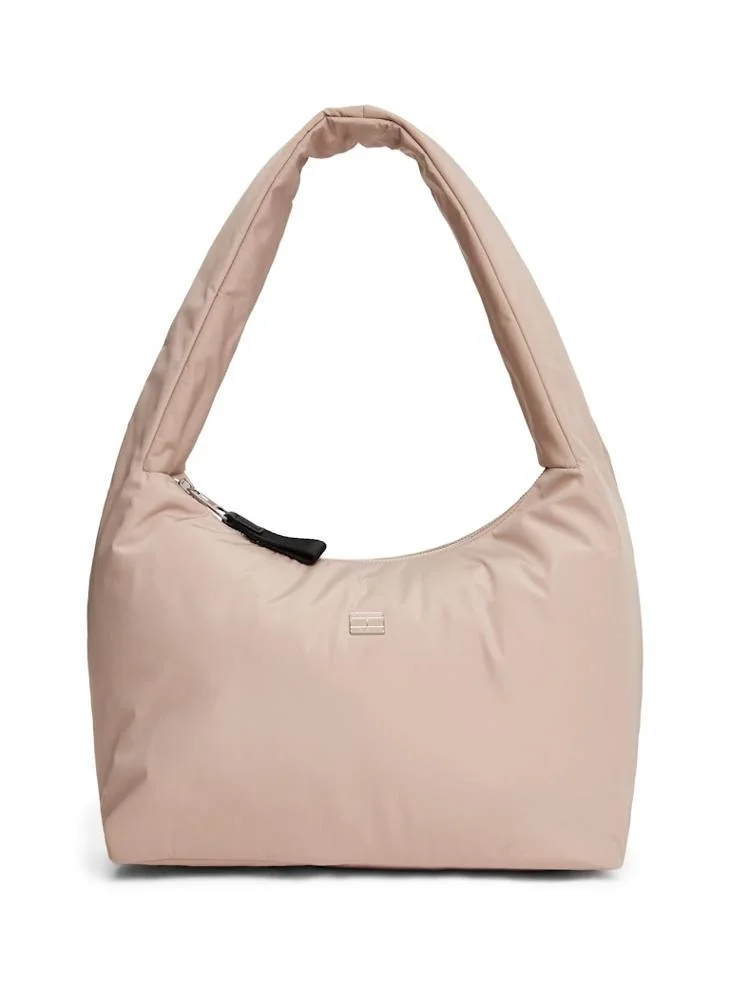 تومي جينز حقيبة هووبو مبطنة بلوحة شعار معدنية