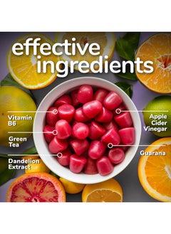 Her Own her own Debloat Gummy, Bloating and Gas Relief, Helps Reduce Water Retention, Supports Energy, with Apple Cider Vinegar and Dandelion, Gluten and Soy Free, Vegan, 60 Gummies, 60 Servings  - Image 3