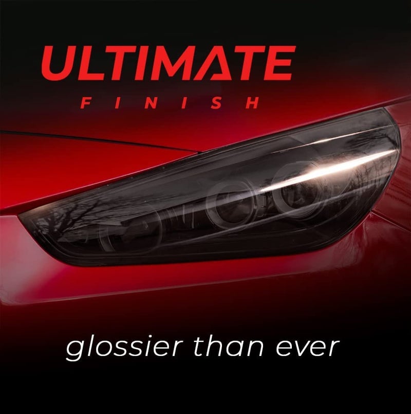 VViViD+ Ultimate Headlight Taillight Tint Vinyl Wrap (12" x 7ft, Dark Smoke) - Image 5