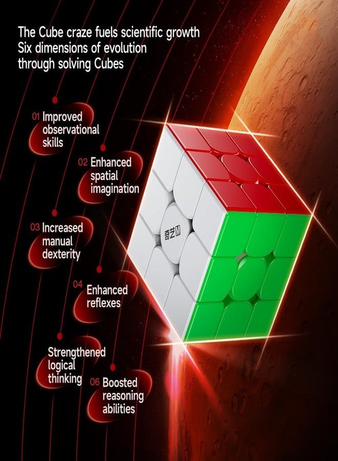 LiangCuber QY Toys Speed Cube 3x3 Magnetic - 56mm High Performance Stickerless Puzzle Cube 3x3x3 - Image 4