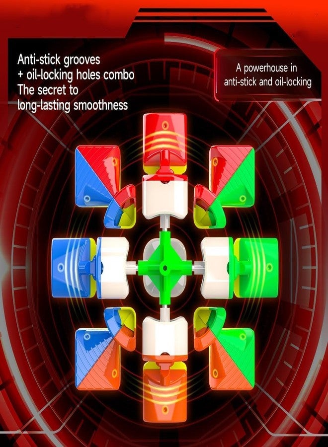 LiangCuber QY Toys Speed Cube 3x3 Magnetic - 56mm High Performance Stickerless Puzzle Cube 3x3x3 - Image 5