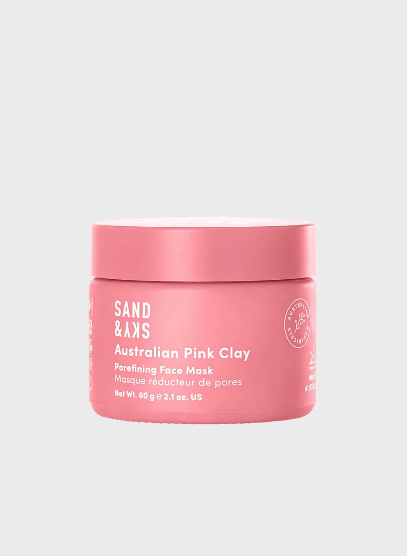 Sand & Sky Australian Pink Clay Face Mask 60g