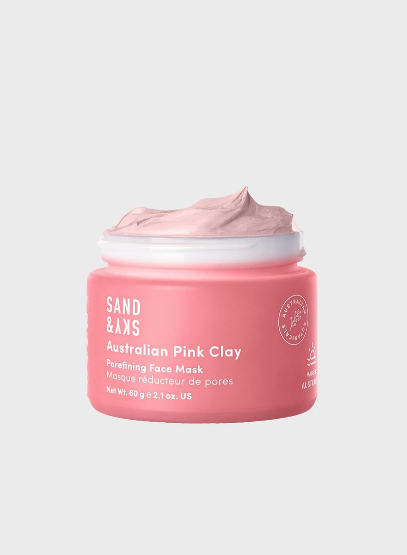 Sand & Sky Australian Pink Clay Face Mask 60g