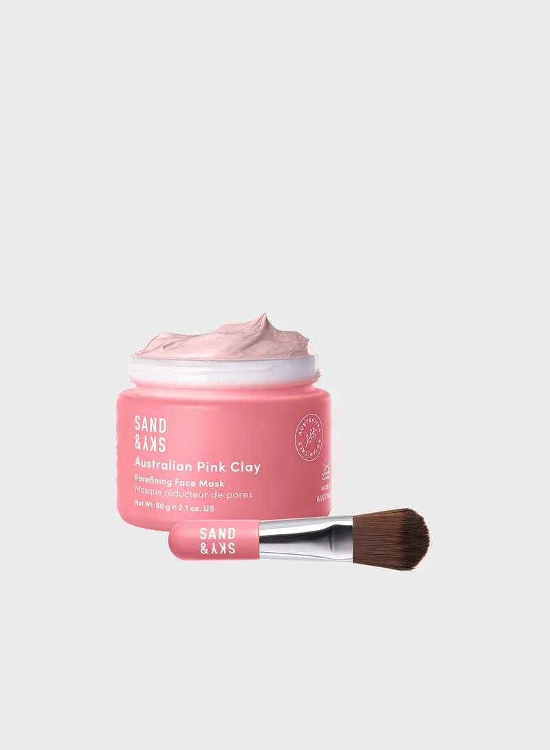 Sand & Sky Australian Pink Clay Face Mask 60g