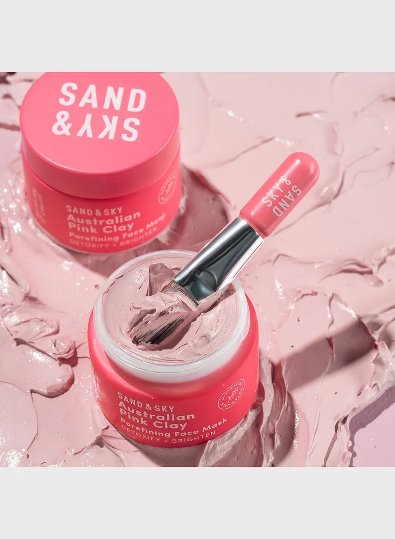 Sand & Sky Australian Pink Clay Face Mask 60g