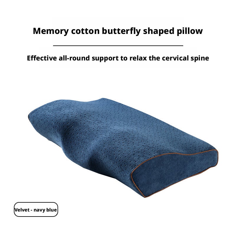 Butterfly Memory Foam Pillow for Cervical Support - Image 4