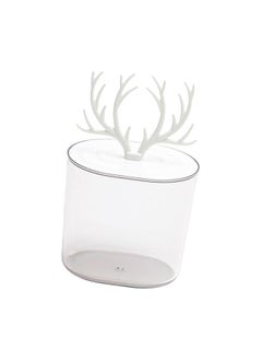 Thoraya Multifunctional Toothpick Holder Large Capacity Dustproof Transparent Cotton Swabs Storage Box for Home  - Image 2