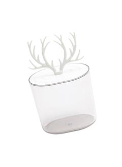 Thoraya Multifunctional Toothpick Holder Large Capacity Dustproof Transparent Cotton Swabs Storage Box for Home  - Image 4