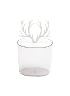 Thoraya Multifunctional Toothpick Holder Large Capacity Dustproof Transparent Cotton Swabs Storage Box for Home  - Image 1