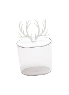 Thoraya Multifunctional Toothpick Holder Large Capacity Dustproof Transparent Cotton Swabs Storage Box for Home  - Image 5