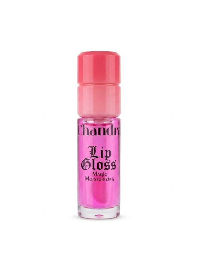 Sandra Magic Moisturizing Lip Gloss SC610 Hydrating Shine Lip Treatment Pink 6ml - Image 2