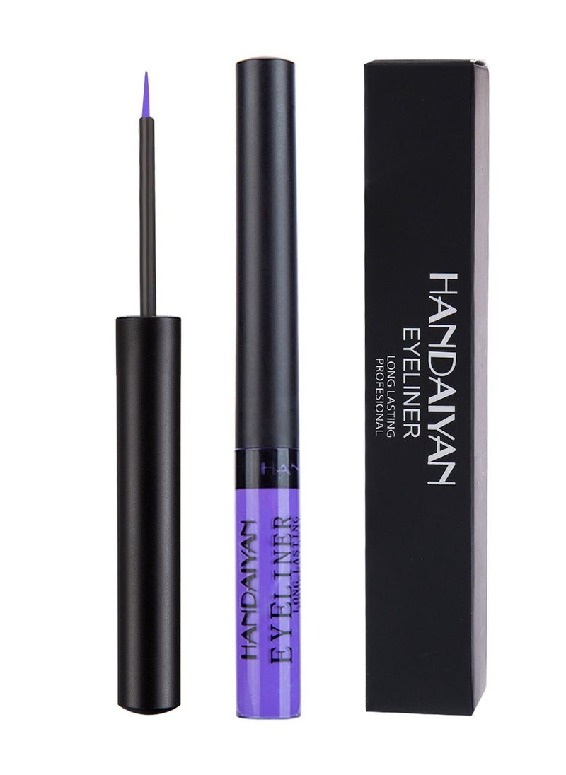 Handaiyan Waterproof Eyeliner color Liquid Liner UV Finish Professional Makeup Long Lasting Quick Smudge Proof Hyper Drying Resistant Stay All Day Waterline Winged Instant Result  - Image 1