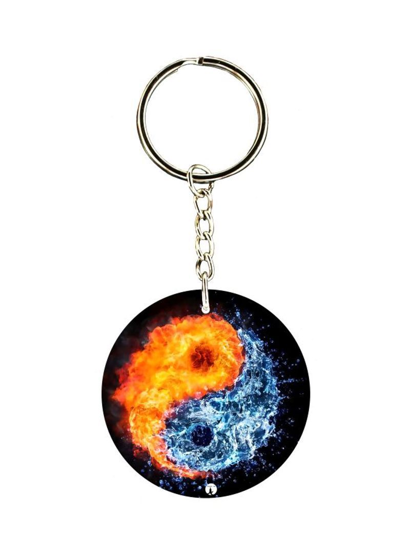 RKN Single Side Printed Keychain