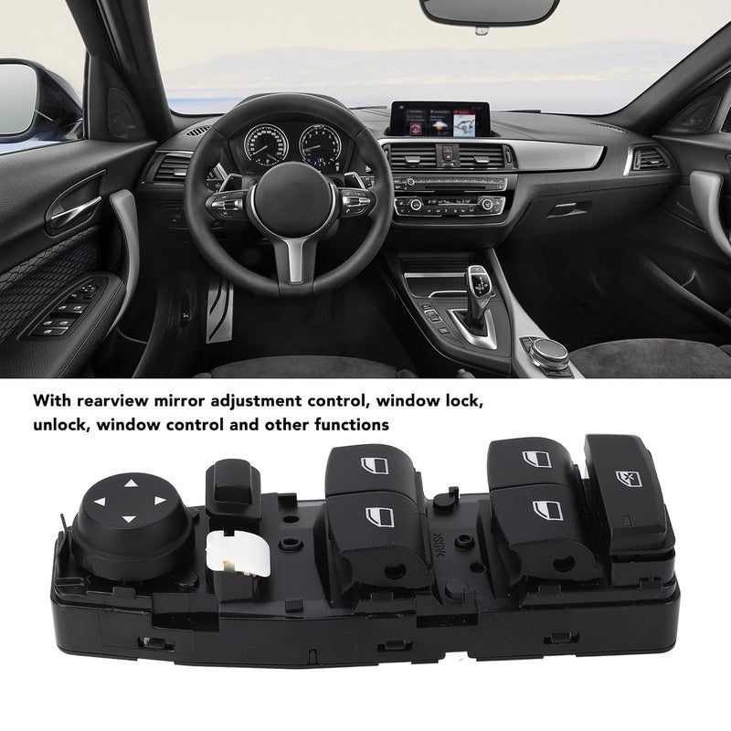 Power Window Switch Button 61319241951 High Sensitivity 9 Pin Electric Window Control Lift Switch Fit for 1 2 3 4 5 Series F20 F45 F46 F30 F80 - Image 5