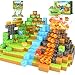 Toylogy Dinosaur Toys Magnetic BlocksBuild Mine Magnet World Volcano Edition Kids Toy for 3 Year Old Boys and Girls Building Blocks Toddler Toys Games Through Jurassic Learning Sensory Toy Gifts - Image 2