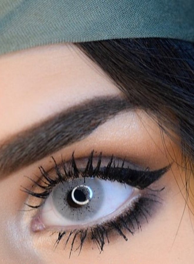 Luminous Women luminous gray Lenses Magnifying and shiny lenses for the eye they are  soft and light on the eyes and they are licensed by most countries of the world and have the ability to enter oxygen. Let your eyes breathe with Luminous - Image 3