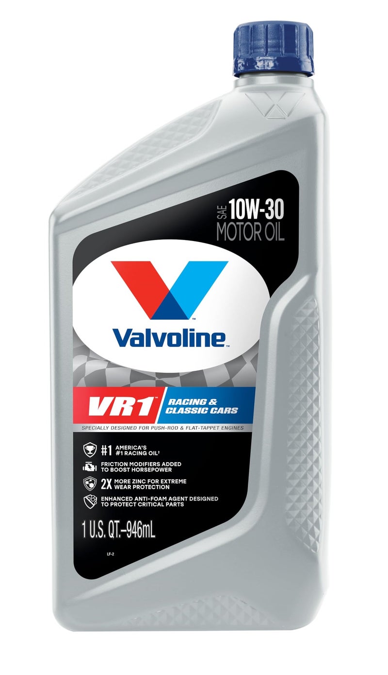 فالفولاين زيت محرك VR1 Racing SAE 10W-30 1 QT - Image 1