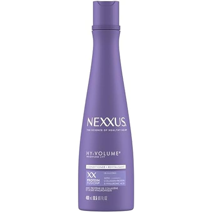 Nexxus HY-VOLUME WEIGHTLESS LIFT CONDITIONER PROTEIN FUSION WITH COLLAGEN PROTEIN & HYALURONIC ACID FOR FLAT & LIMP HAIR FOR 48 HOURS OF VOLUME 13.5 FL OZ - Image 1