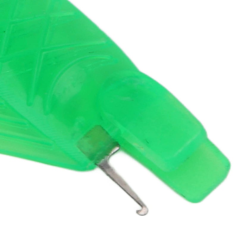 100 Pcs Green Fish Shaped Automatic Needle Threader Sewing Machine Tool - Image 5