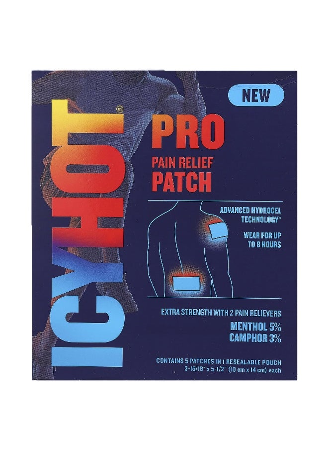 Icy Hot - Icy Hot, Pro Pain Relief Patch , 5 Patches - Image 1