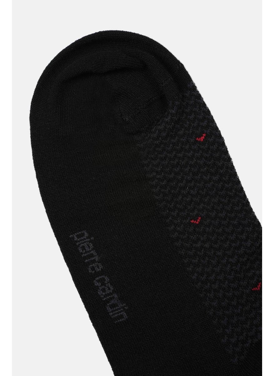 pierre cardin Bamboo 6-Pack Men's Sneakers Non-Slip Socks 3072-PC Black  - Image 5