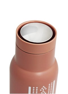 BLACKSTONE Vacuum Double walled Stainless Steel Water Bottle Matt Finish with Cleaning Brush B002 - 350 ML  - Image 4