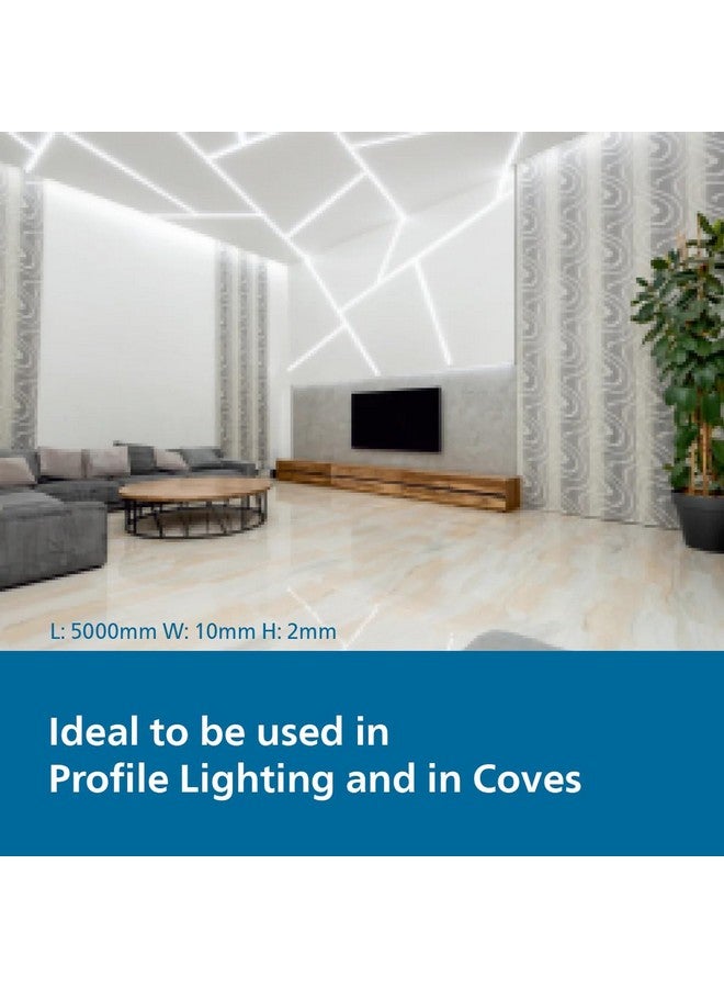 PHILIPS Led Strip Polycarbonate Profile Shine 240 LEDs (Nw), 5 Meters, White - Image 5