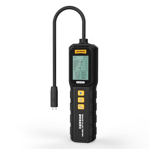 AUTOOL Brake Fluid Tester Brake Fluid Moisture Detector with 10Inch Corrosion Resistance Probe for DOT3DOT4DOT5DOT51ENV4ENV6 with Backlit Display AS501 - Image 1