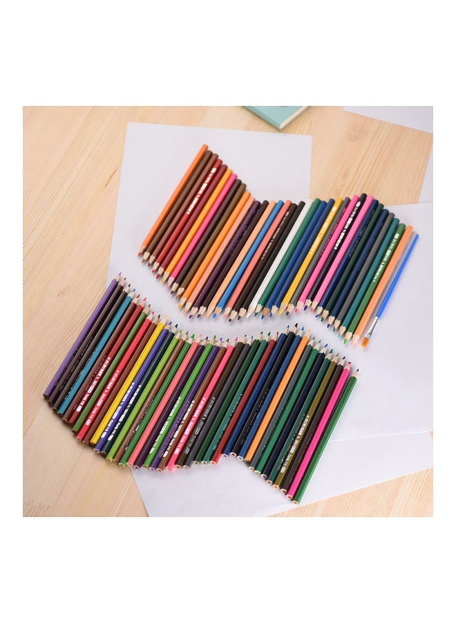 NIBEMINENT 72 Piece Premium Pre-Sharpened Oil Based Color Pencil Multicolour - Image 2