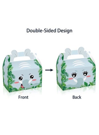 24 Pieces Party Favor Bags,Shopping Bag,Party Bags For Kids, supplies Snack candy Gift Bag Food Bags,Double-Sided Bags For Birthday Wedding Celebrations Party Favors 16*10*10, gift bags, goody bags - view 4