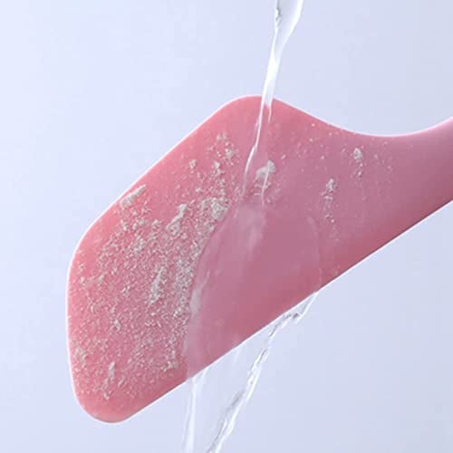 Baskety Silicone Spatula Multipurpose Kitchen Baking Tool for Cake, Cream, Butter & Mixing – Heat-Resistant Silicone Utensil, Light Pink (Pack of 1) - Image 5