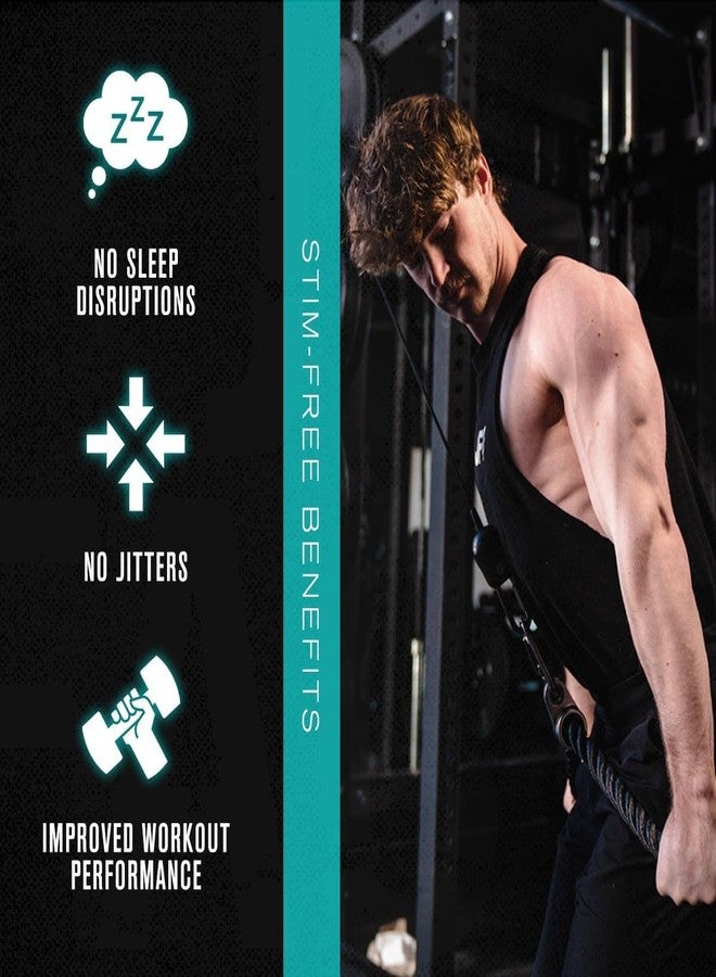 Jacked Factory Pumpsurge Caffeine Free Pre Workout for Men & Women - Nootropic Booster & Stim Free Pre Workout - Intense Pumps, Enhanced Focus - 30 Servings, Cherry Limeade - Image 3