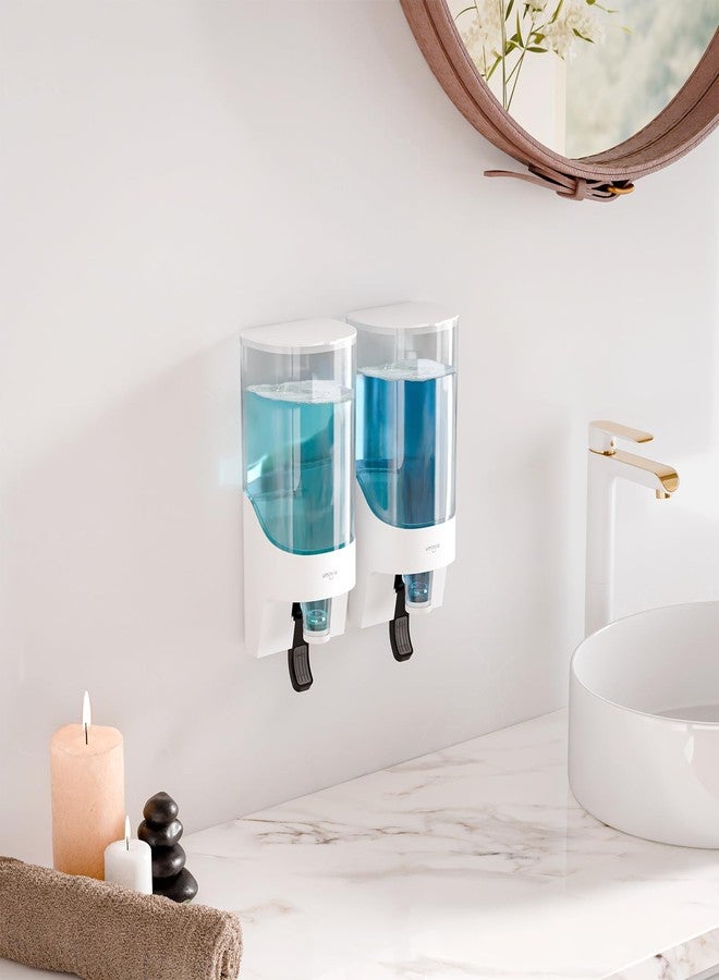 Umimile Mouthwash Dispenser for Bathroom, Plastic Mouthwash Dispenser Wall Mounted, 30.4oz(900ml) Mouthwash Container with 10Pcs Reusable Cups - Image 5