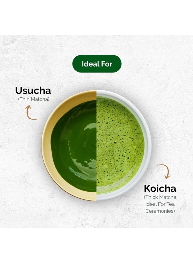 Chymey Japanese Matcha Green Tea Powder | 100% Pure & Authentic (Ceremonial Grade), 30 grams - Image 4