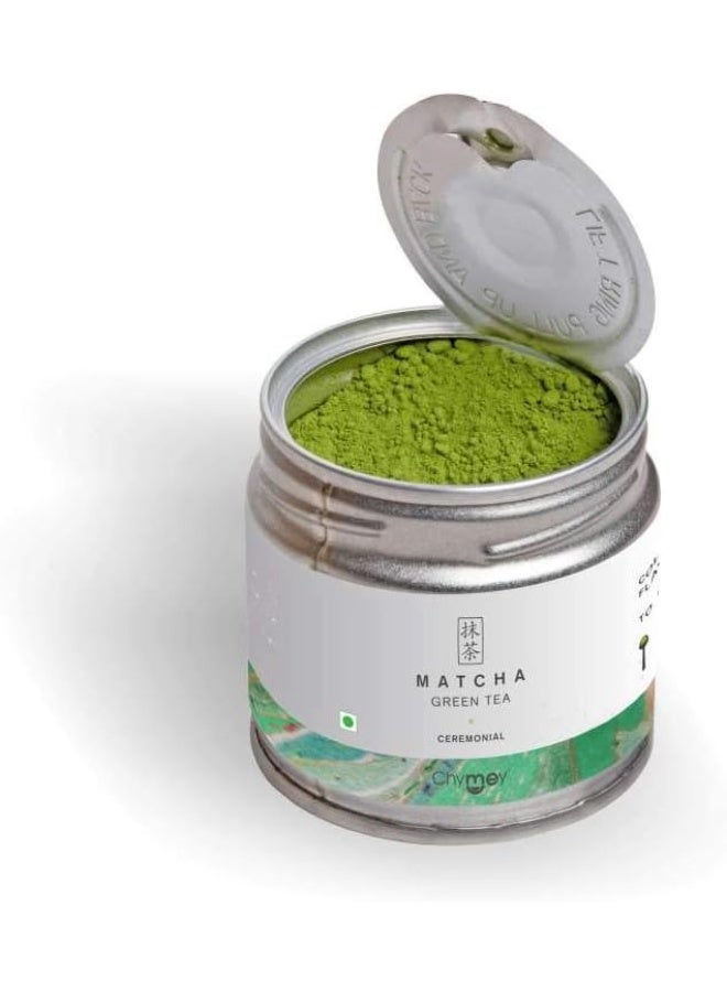Chymey Japanese Matcha Green Tea Powder | 100% Pure & Authentic (Ceremonial Grade), 30 grams - Image 5