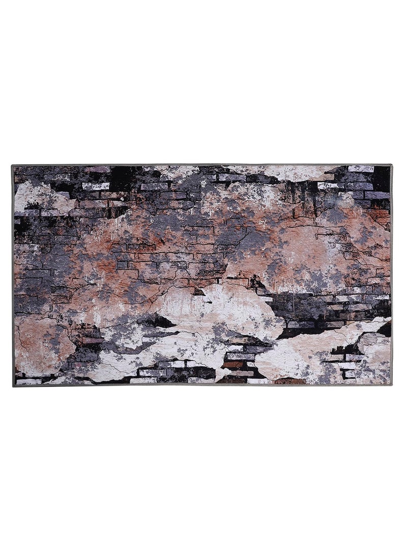 Status Contract Status Contract Ice Velvet Rugs for Living Room | (Print) Carpet for Living Room Decor | Anti Skid Backing Home Essentials | Aesthetic Vintage Decor Carpet for Bedroom | (4 x 6, D14)  - Image 3