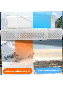 SänHahn Air Conditioner Deflector, 22-36.2inch Retractable Air Conditioner Air Deflector, Adjustable Wall-mounted AC Vent Deflector, Anti-Wind Baffles, Anti Direct Blowing Windshield Wind Guide for Home/Room/Office/Elderly, Babies, Pregnant Women -（3 in 1）  - Image 4