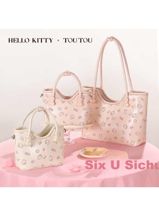 Toutou Women's Handbag, Large Capacity, o Kitty Tote Bag, Shoulder And Handheld Bag, Gift For Girlfriend - Image 4