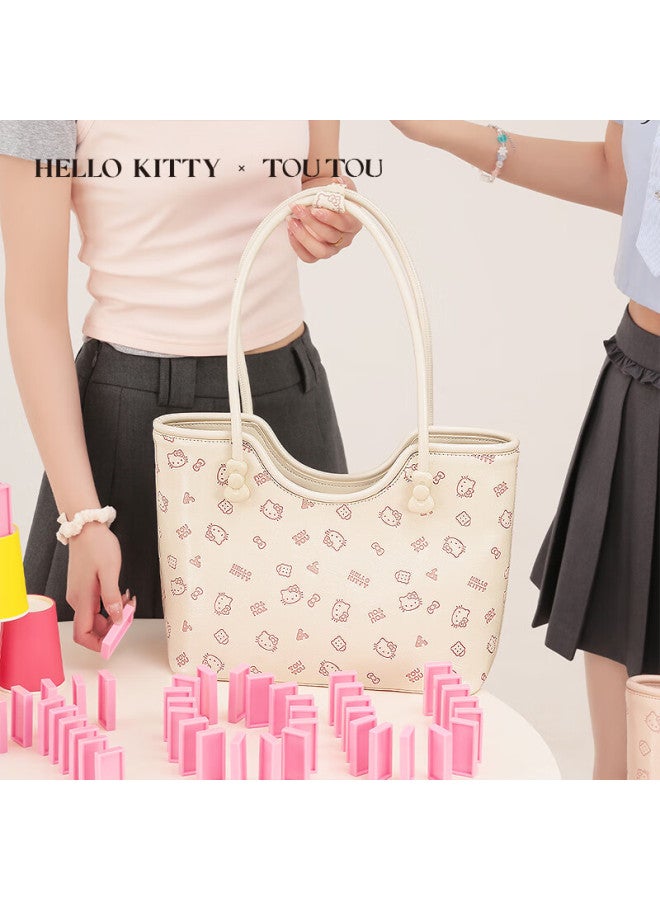 Toutou Women's Handbag, Large Capacity, o Kitty Tote Bag, Shoulder And Handheld Bag, Gift For Girlfriend - Image 3
