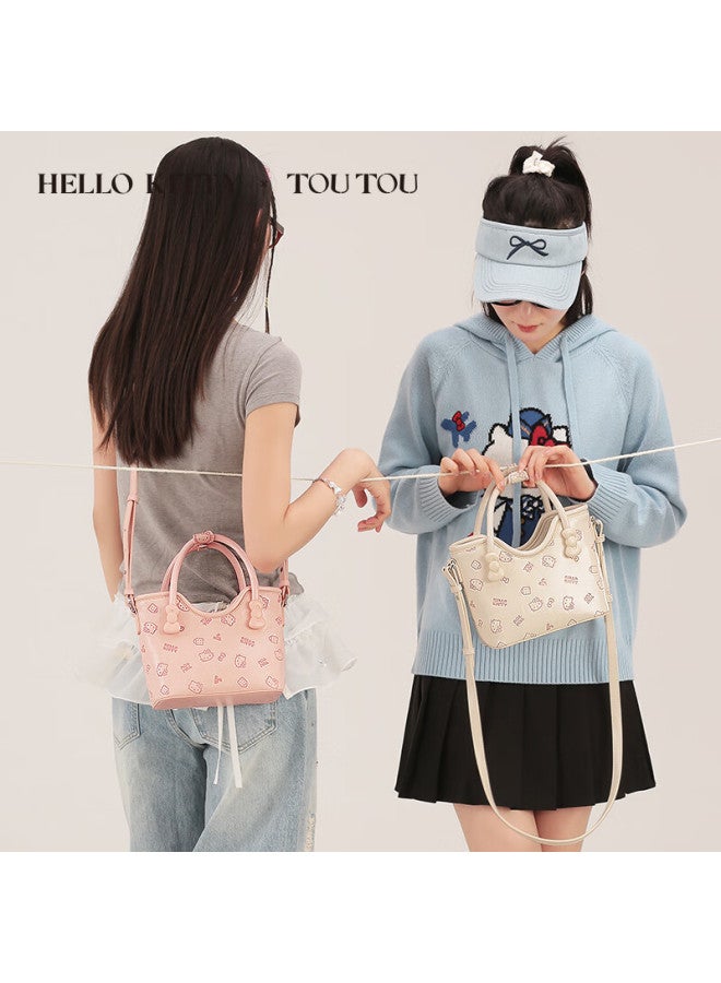 Toutou Women's Handbag, Large Capacity, o Kitty Tote Bag, Shoulder And Handheld Bag, Gift For Girlfriend - Image 2